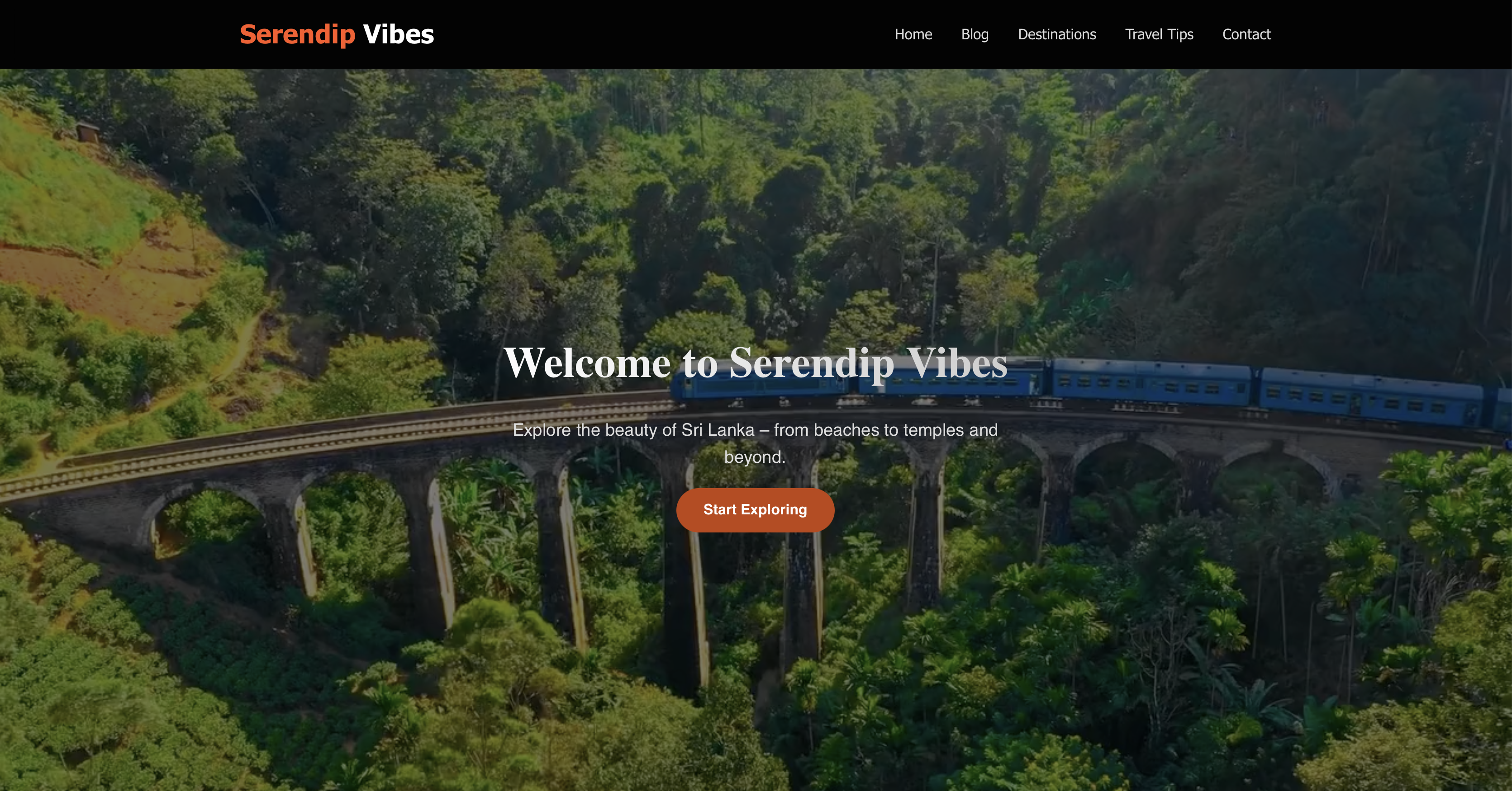 Corporate Website interface preview